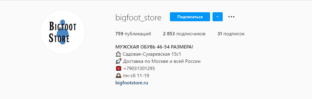 Logo of Bigfoot Store