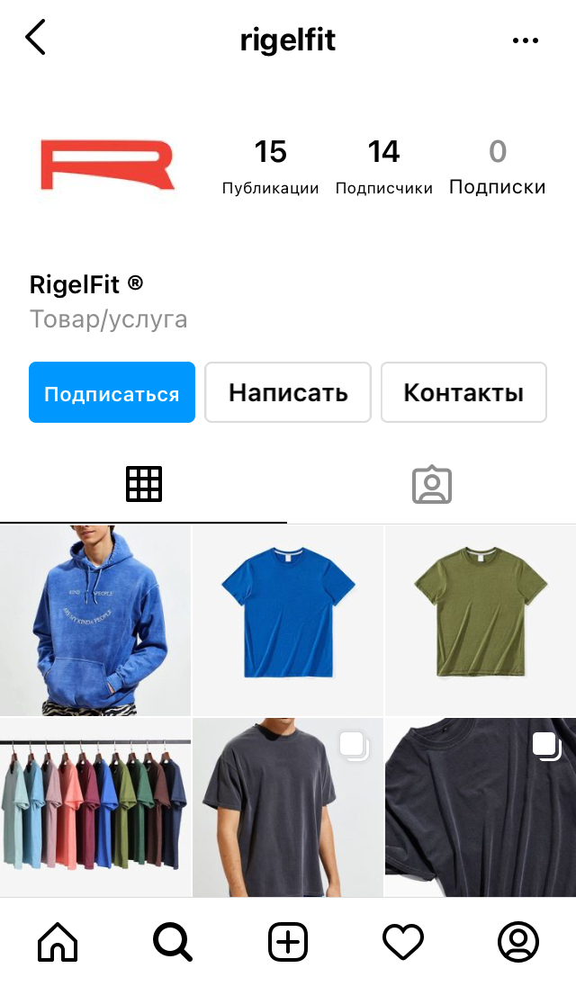Company logo «Rigelfit» 2
