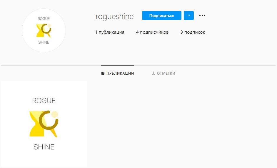 Logo of ROGUE SHINE Logo of ROGUE SHINE