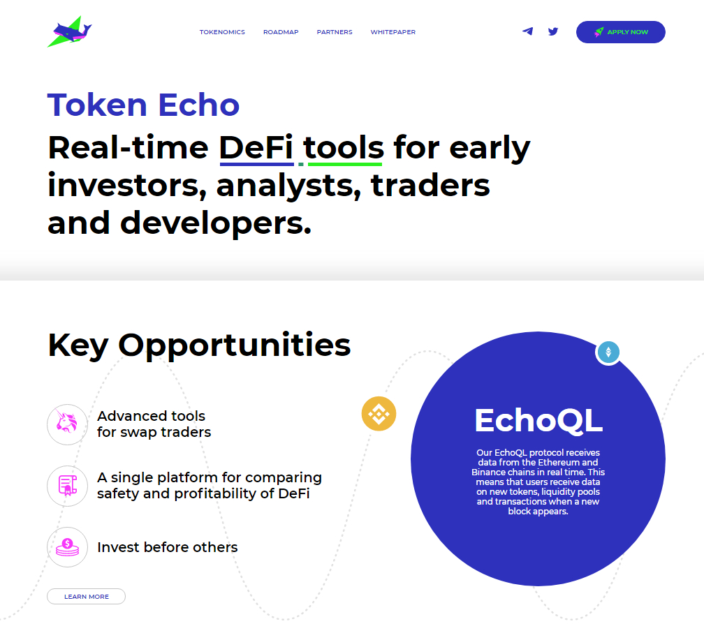 Logo of Token Echo