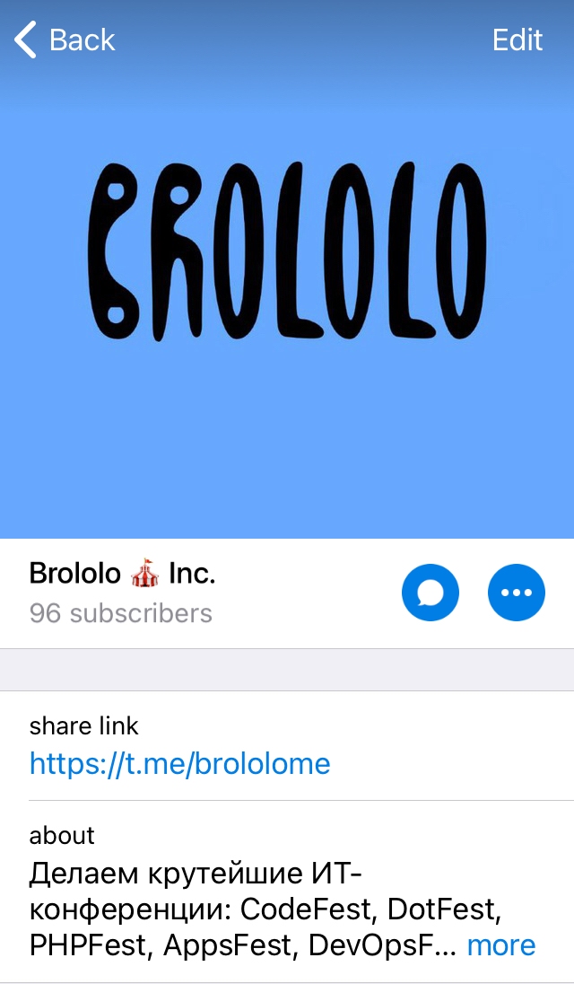 Company logo «Brololo» 2